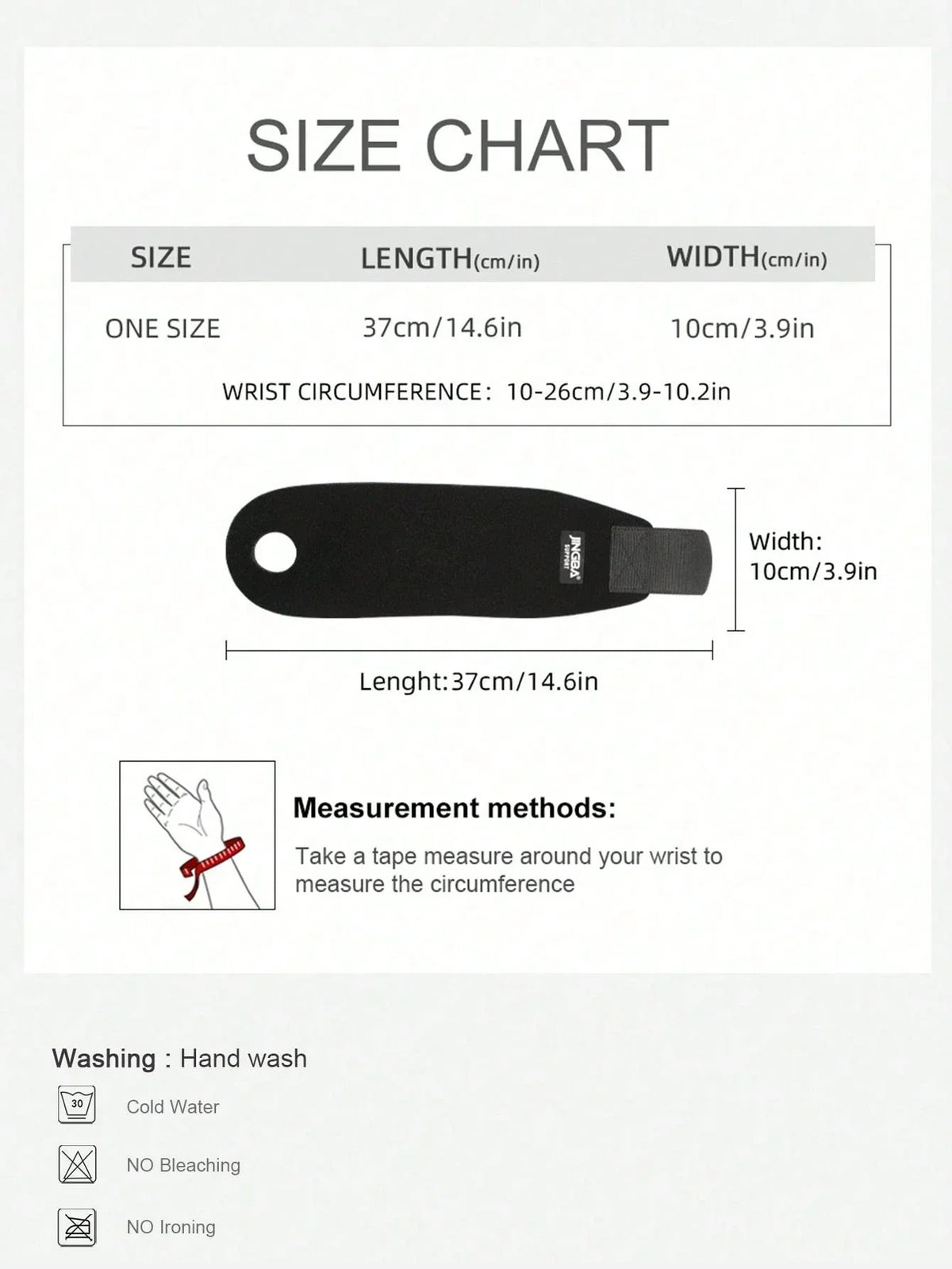 Adjustable Wrist Brace Support Wrap