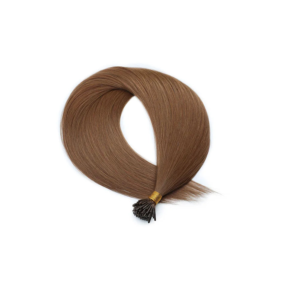 100g/Pack I Tip Hair Extensions 26 Inch Straight I Tip Synthetic Hair High Temperature Fiber I Tip Hair Extensions For Women