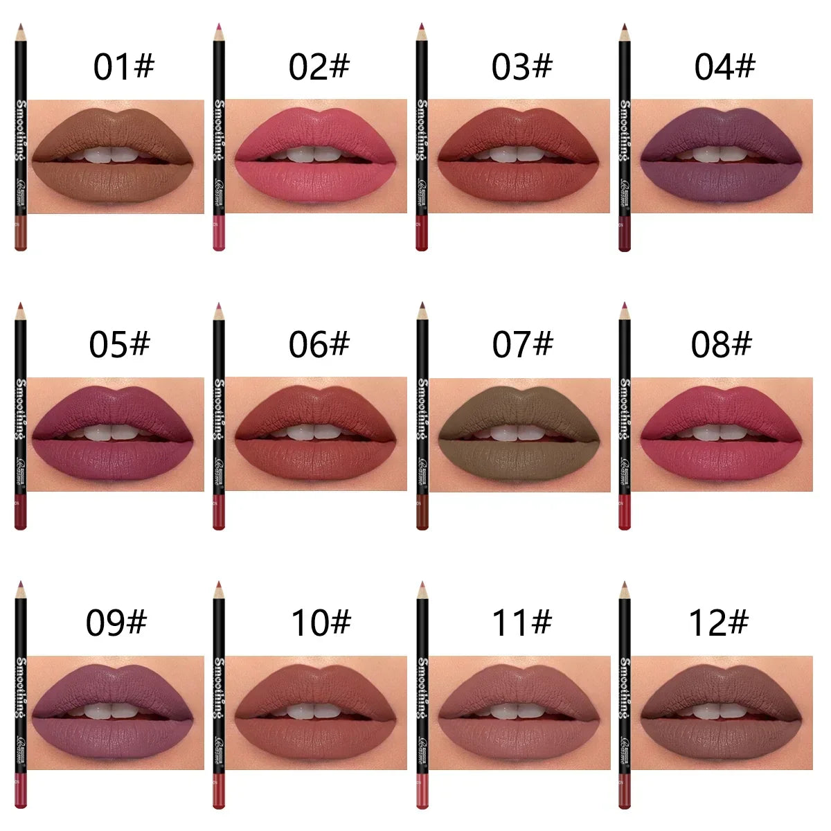 12PCS Matte Lipstick Gift Set