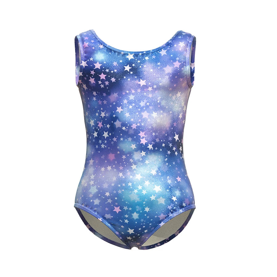 Girls Gymnastics Ballet Leotards Toddler Colorful SleevelessTank Dance Leotard Kids Dancewear Activewear