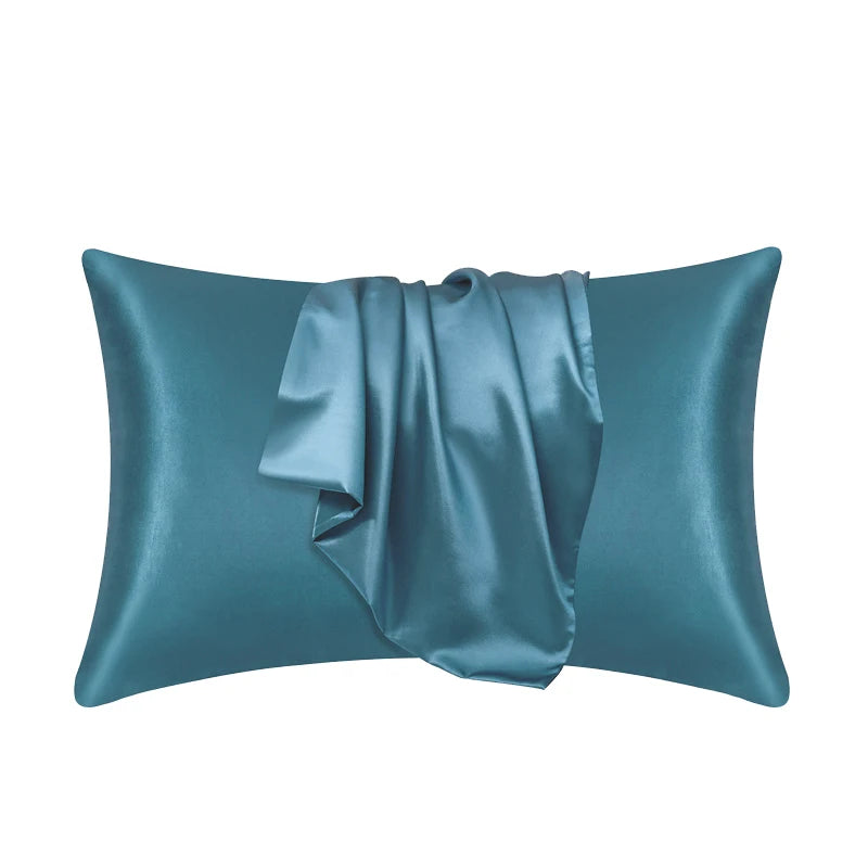 2Piece Natural Mulberry Silk Pillow Case Real Silk Protect Hair Skin Pillowcase Any Size Customized Bedding Pillow Cases Cover