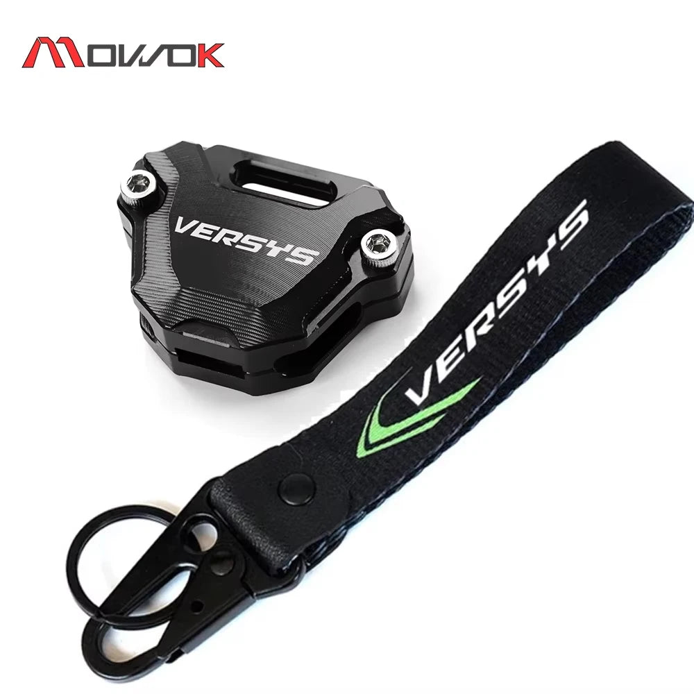 For Kawasaki VERSYS 1000 650 cc Versys650 cc VERSYS1000 2012-2024 Motorcycle Key Chain (Without Chip) Key Case Cover Key Shell