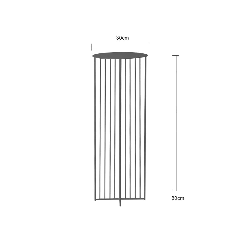 Wrought iron floor-to-ceiling flower stand tall plant stand living room flower shop flower pot