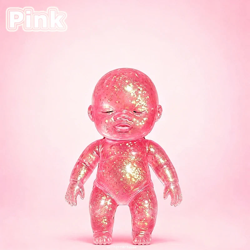 Anti-stress Squeeze Cute Toy Baby Shape Stress Relief Toy Shining Squishy Baby Stretchable Slow Rising Toy For Friends Gift New