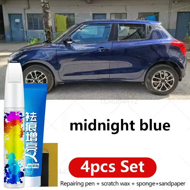 Car Paint Repair Pen For 2004-2025 Maruti Suzuki Swift Paint Scratch Repair Accessories 4PCS Black ZTT White ZVR yellow Gray