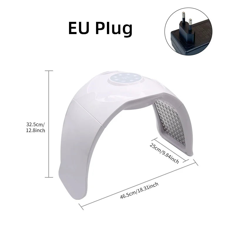 8 Colors Led Mask Infrared Light Therapy Cold Nano Spray Facial Spa Acne Skin Care Face&Body Mask Salon LED Photon