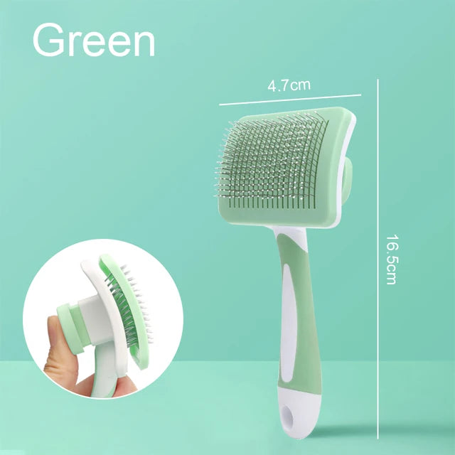 1pcs Pet Hair Removal Comb Undercoat Hair Removal Slicker Brush For Dog And Cat Grooming Tool