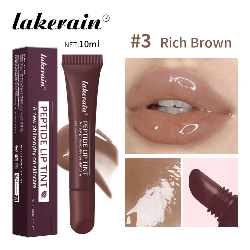 Lip Gross Treatment Moisturizing 10ml Peptide Lip Mask Gel To Remove Dead Skin Lipstick Base Lip Cream Women Lip Care Mask