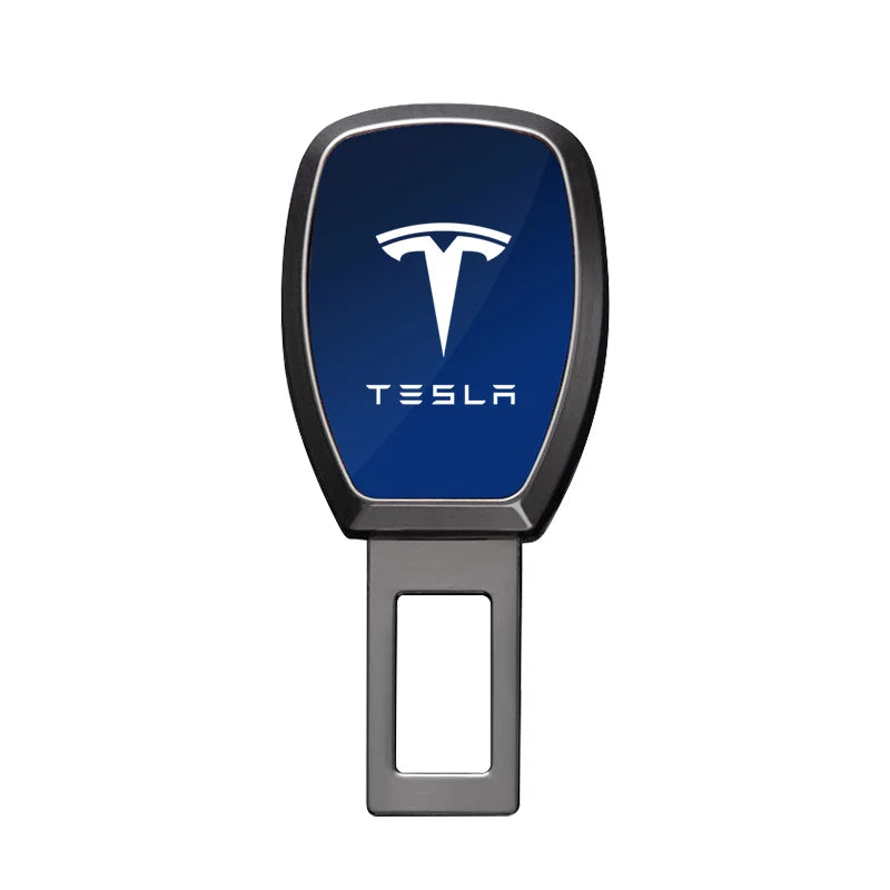 1/2PCS Car safety seat belt buckle clip car accessories For Tesla model 3 model X Y style Roadster Car styling