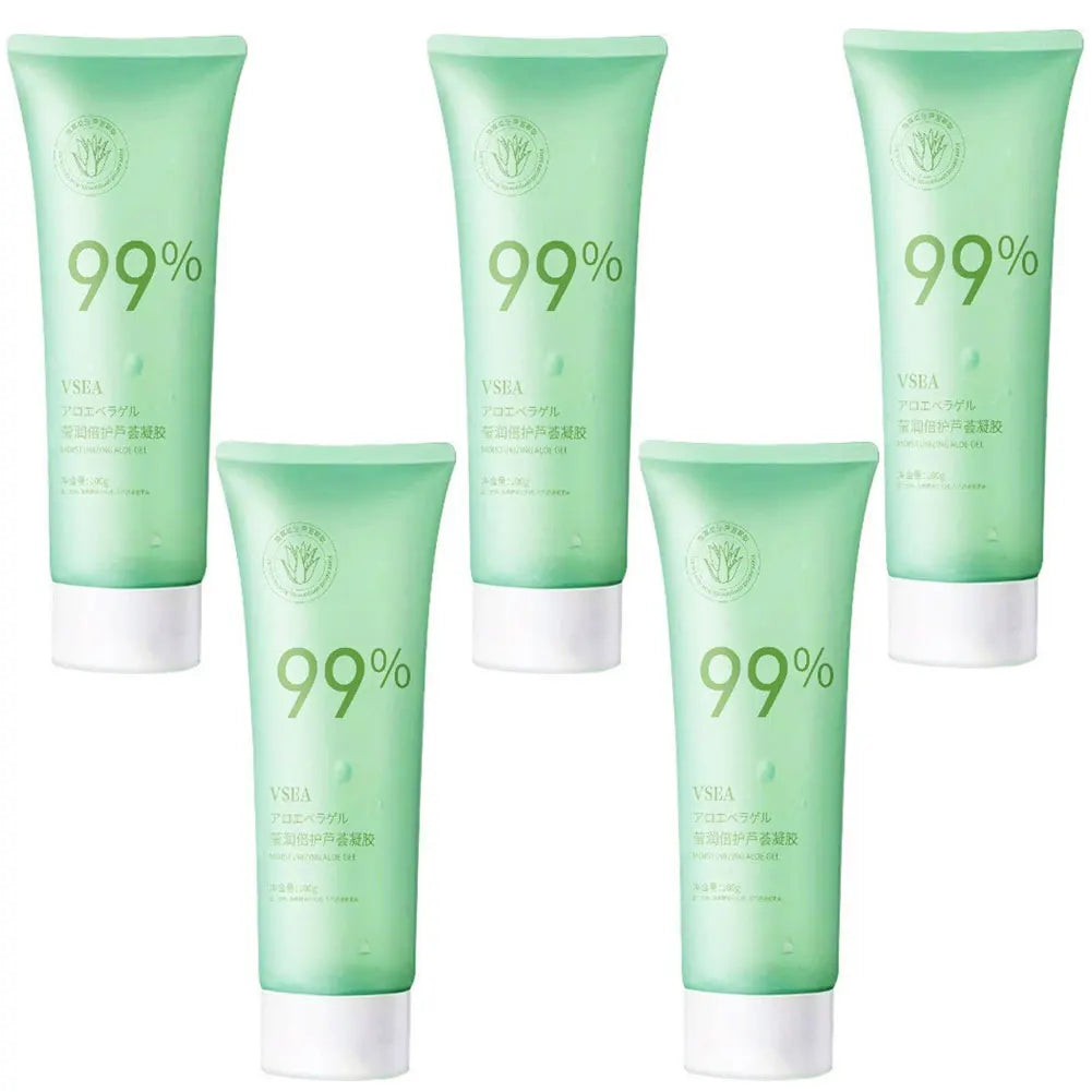 Moisturizing Aloe Gel For Face,Sensitive Skin Aloe Vera Watery Gel,99% Aloe Vera Gel Naturally Hydrating For Soothing Skincare