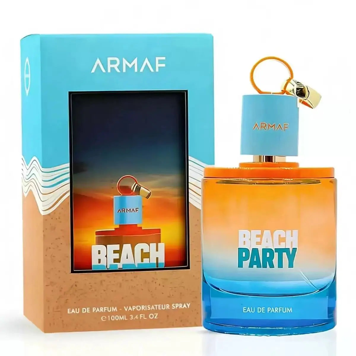 Armaf Beach Party Long Lasting Unisex Perfume 100ml 3.4fl.oz Eau De Parfum Citrus Aquatic Scent
