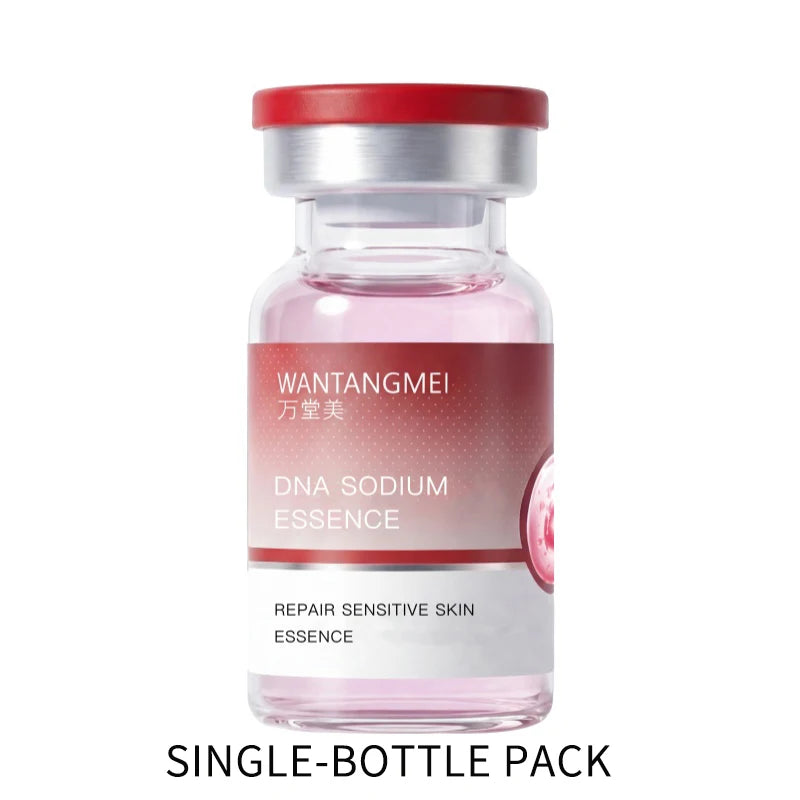 Salmon DNA Sodium Anti-Wrinkle Serum Ampoule Collagen Essence Facial Moisturizer Whitening Firming Skin Care for Fine Lines Fade