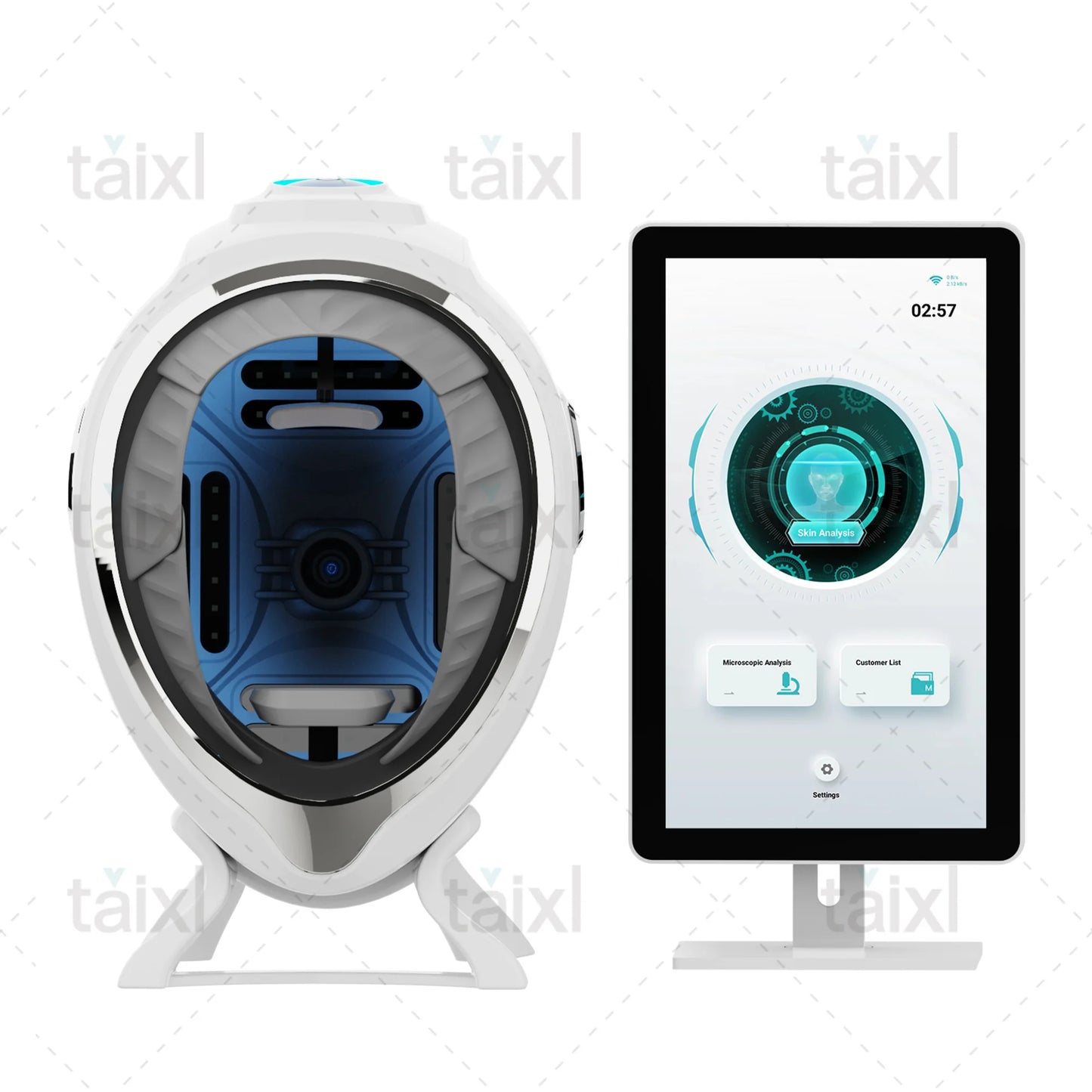 Professional 3D Skin Scanner Magic Mirror Facial Analyzer Portable Face Monitor Skin Care Detector Skin Analysis Machine