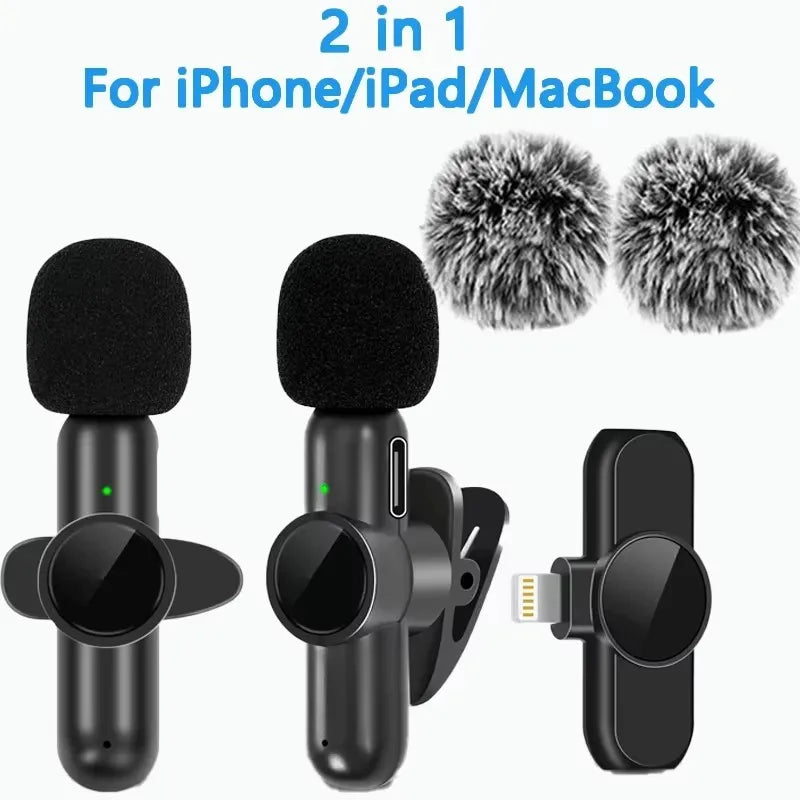 Wireless Lavalier Microphone Mini