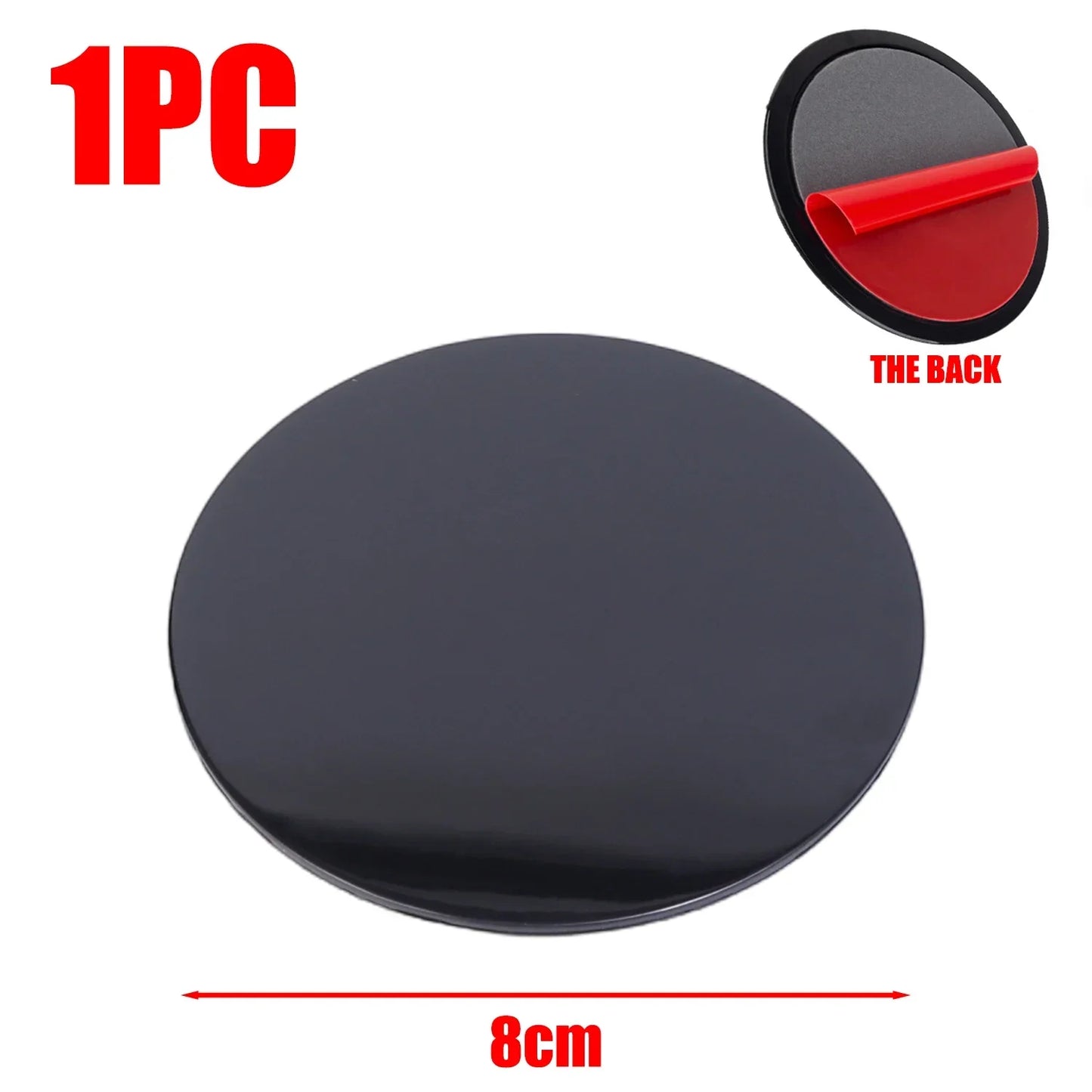 Universal Car Suction Cup Adhesive Dashboard Mount Pad Base for Navigation GPS Brackets 80mm Round Car Mobile Phone Holder Stand