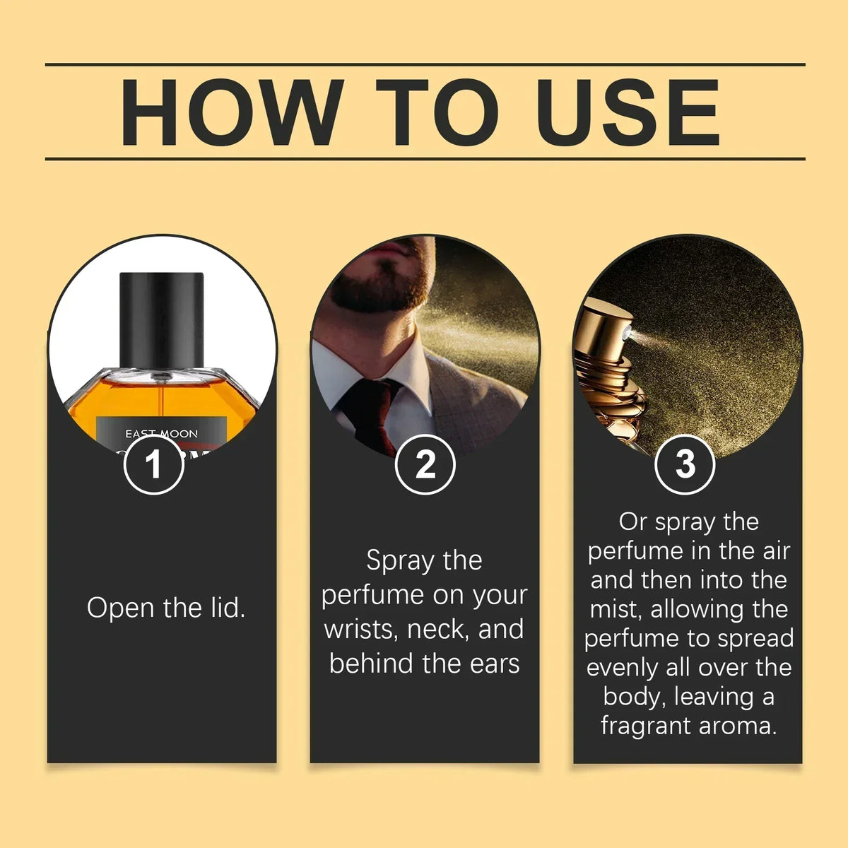 Men's Long-Lasting Woody Perfume