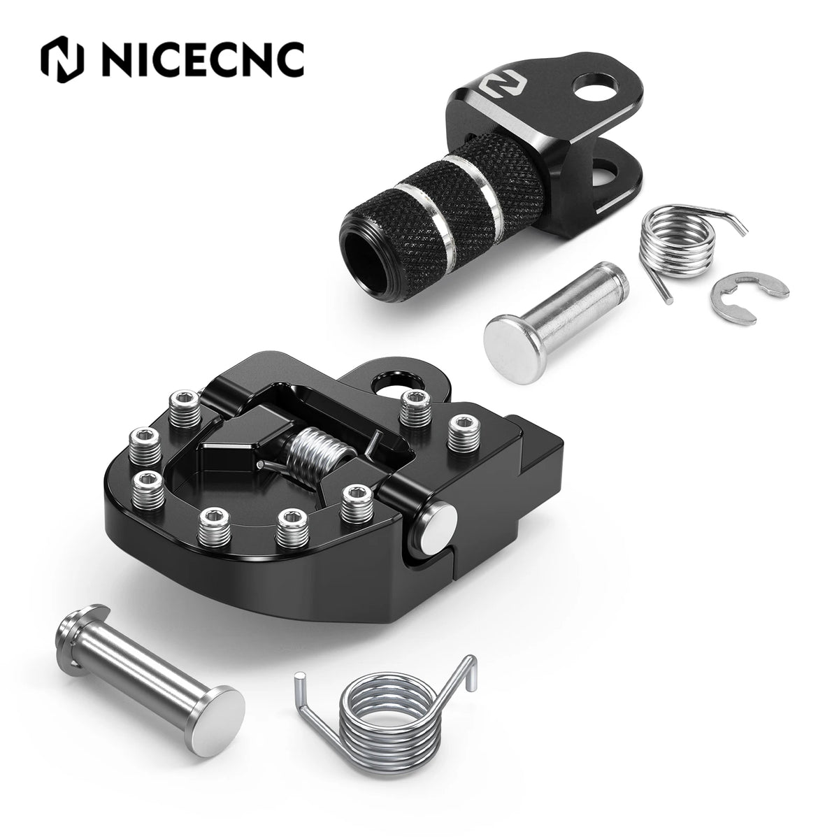 NICECNC For Suzuki 2000-2024 DRZ400 DRZ400E DRZ400S DRZ400SM DR-Z 400 400E 400S 400SM Adjustable Shift Lever Tip Brake Pedal Tip
