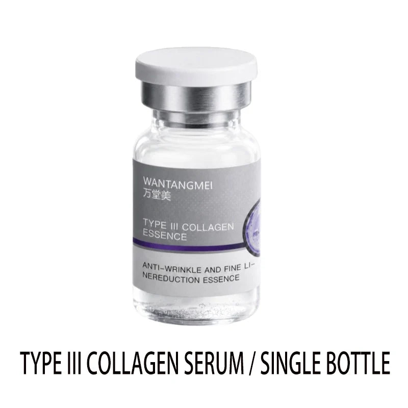 Type III Collagen Facial Firming Serum Anti-Wrinkle Firming Lifting and Anti Aging Serum Brightening and Moisturizing Serum