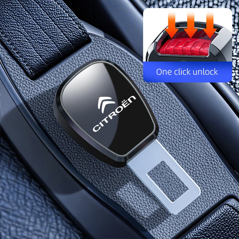 Car Seat Belt Clamp Extender Safety Belt Buckle Car seat belt extender for Citroen C4 C3 C2 C1 C5 DS3 headrest Accessories