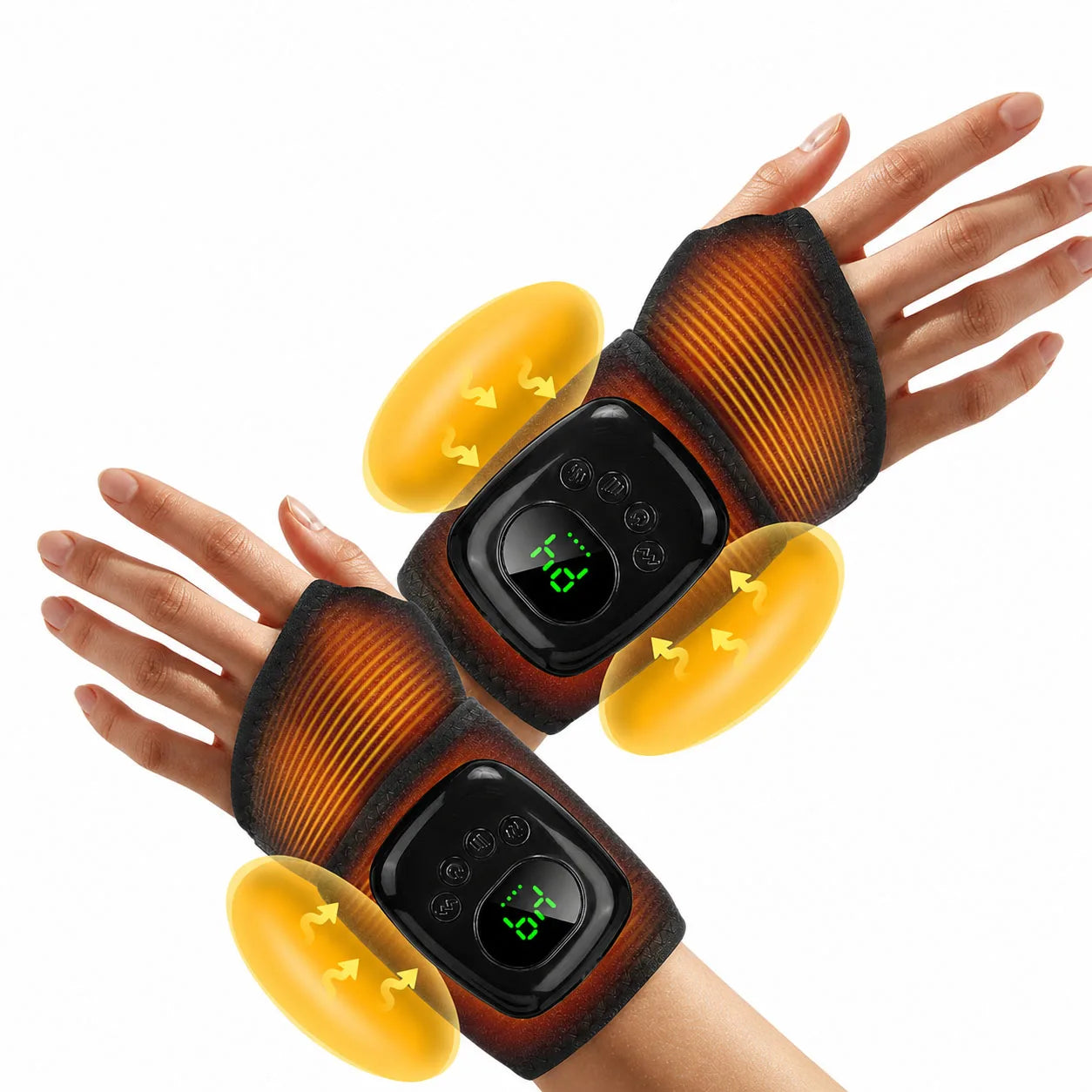 Wireless Air Pressure Ankle/Wrist Massager,Electric Heating Ankle Massage,Airbag Compression,Ankle Joint Sole Muscle Relax Care