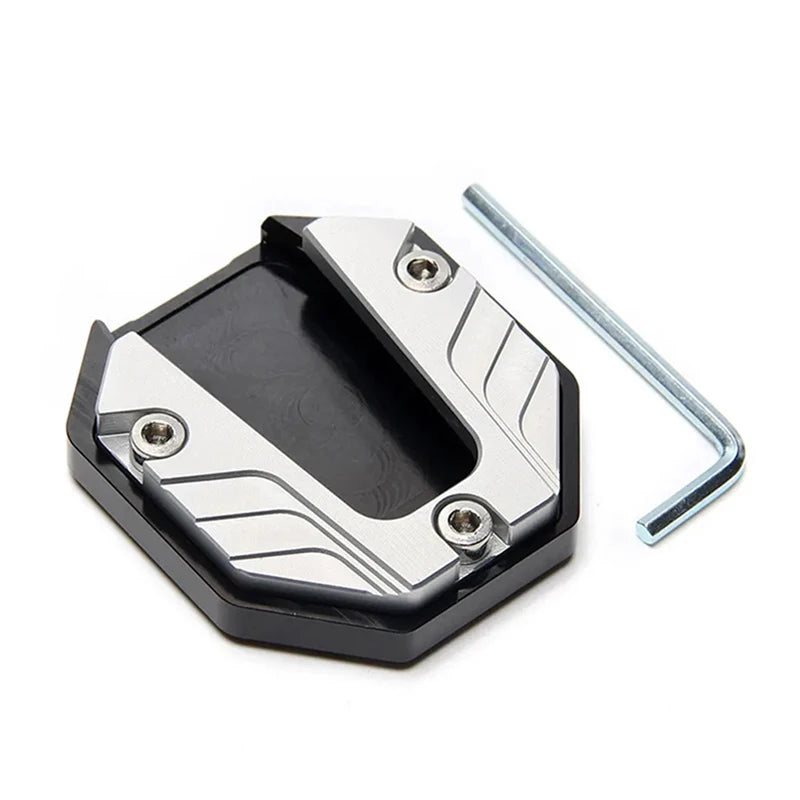 Motorcycle Bikes Kickstand Extender Foot Side Stand Extension Foot Pad Support Plate Motorcycle Accessories NEW 2026