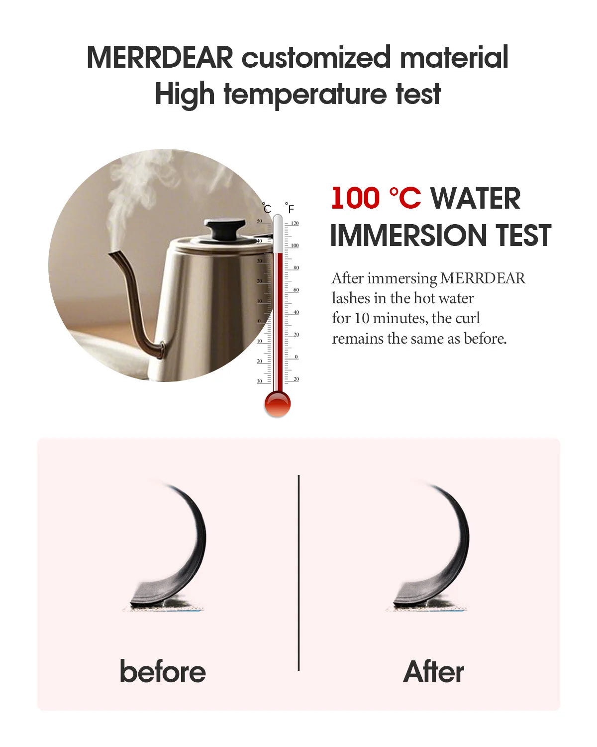 Merrdear 0.07mm/0.10mm W-Shape Eyelash Extension 4D W Lashes 12 Lines/Tray Premade Fan Bloom Effect Eye Lashes for Beauty Makeup