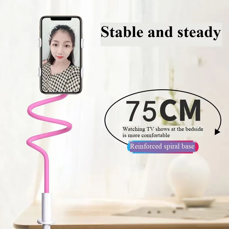 Universal Mobile Phone Holder Flexible Lazy Holder Adjustable Cell Phone Clip Home Bed Desktop Mount Bracket Smartphone Stand