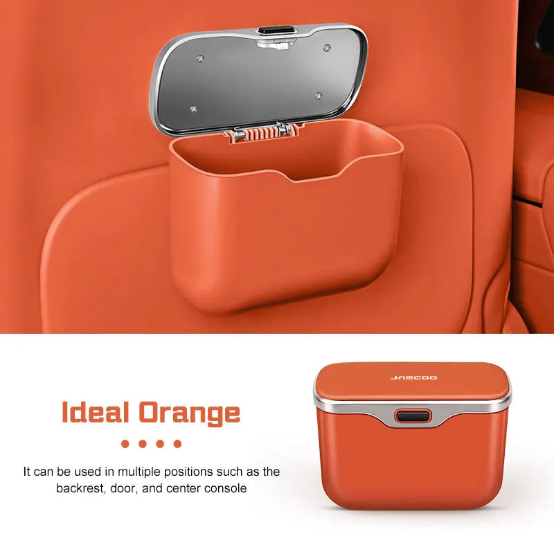 Waterproof Car Garbage Bin Trash can For Chery Jaecoo J7 J8 2023 2025 Auto DoorSide /Seat Back Hanging Storage Box Accessories