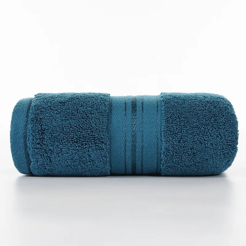 Cotton Bathroom Towels Set Multi Size - 1/4/6PCS Thick Absorbent Bath Face Towels Luxury Sport Towels Gift Set for Home And Gym