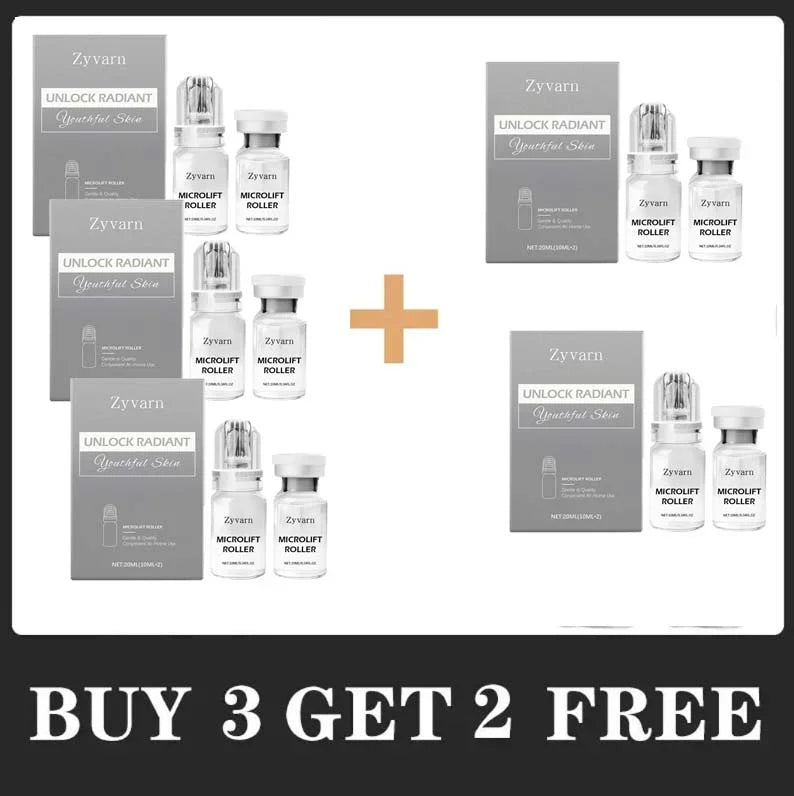 Radiant Flawless Skin Micro Infusion Serum Kit - At Home Facial System Beauty Tool Skin Care for Face | 0.25MM Needle