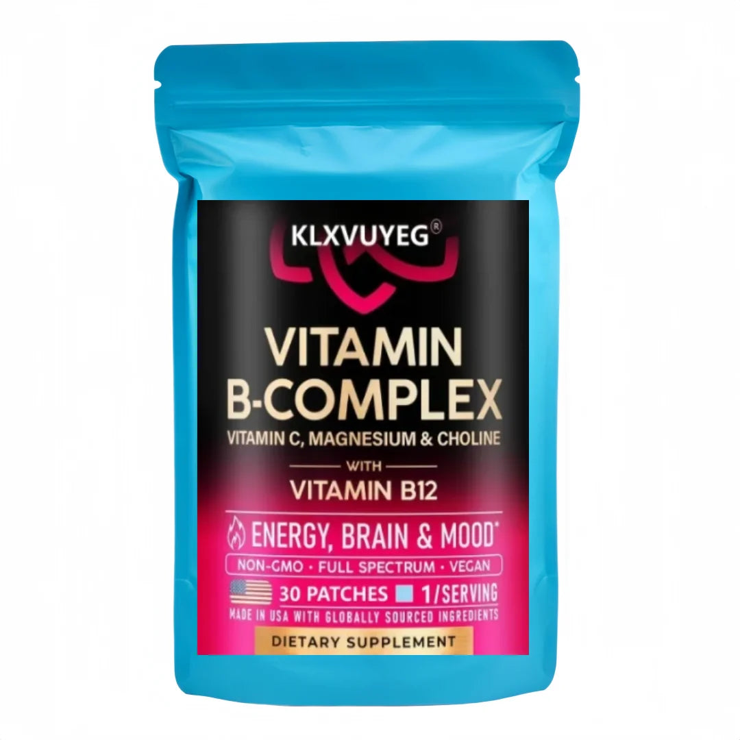 Vitamin B Complex For Men & Women - 11-in-1 B-complex: B2, B6, B7,b12 With Vitamin C - Energy, Brain & Heart Support, 30pcs