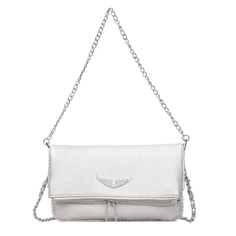 2026 New French Shoulder Bags Classic Fashionable and Versatile Chain Retro Luxury Cross-body Messenger Bag for Women