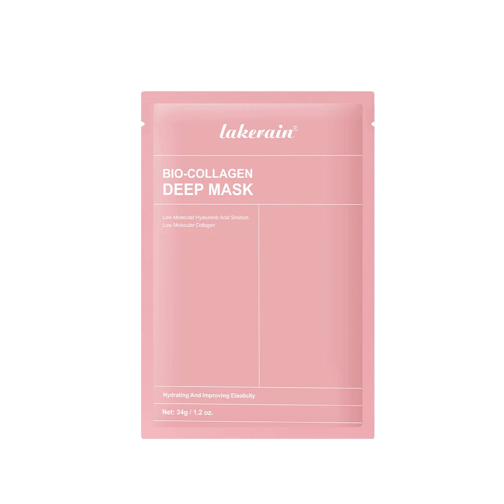 Bio-Collagen Deep Face Mask Shrink Pores Deep Hydrating Overnight Mask Moisturizing Refreshing Brightening Face Skin Care