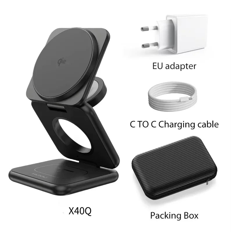 KUXIU X40Q 3-in-1 Charger