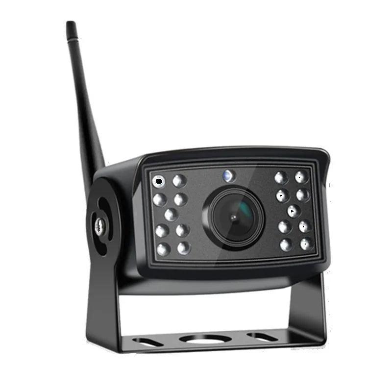 2.5G WiFi HD 720P 50M Wireless Car Rear View Camera For Truck Trailer Bus RV IOS Android 150° Night Vision DVR Recorder