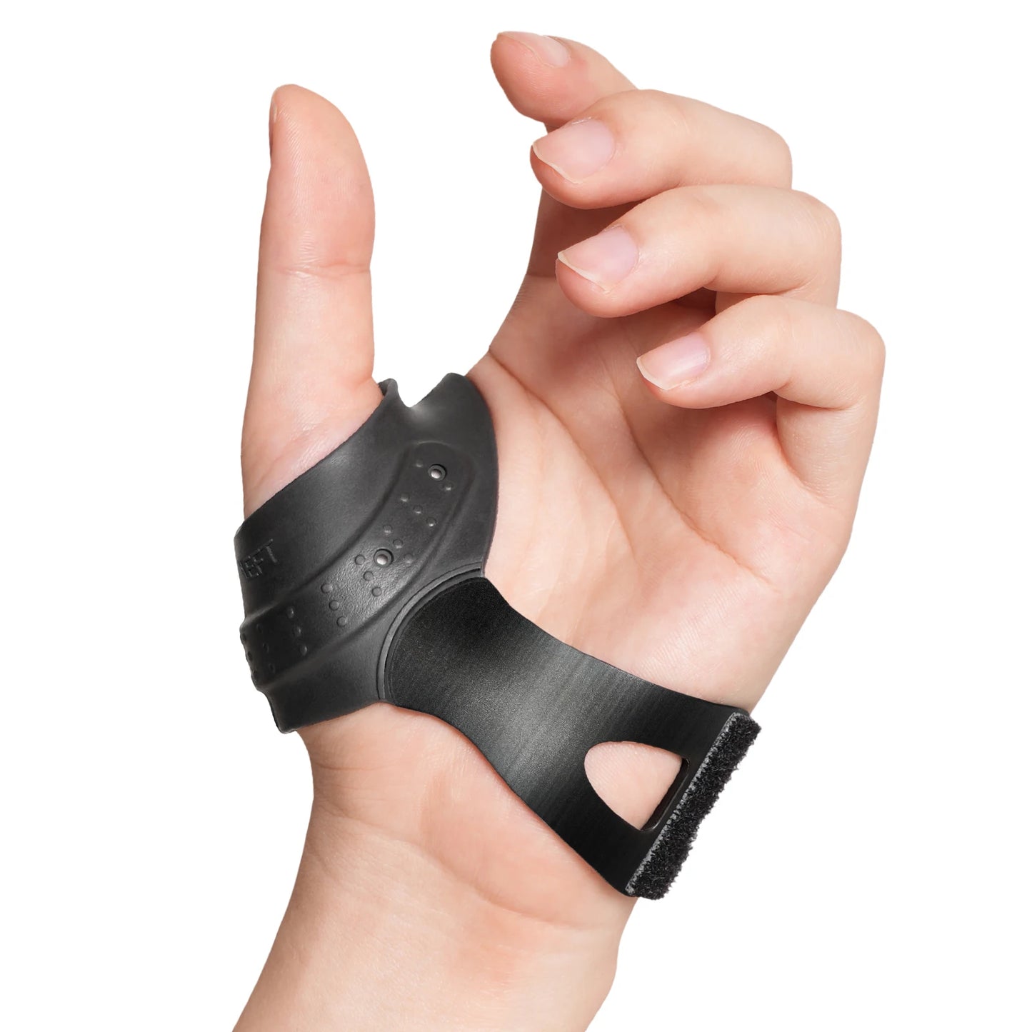 VELPEAU Flexible CMC Thumb Brace for Arthritis Pain and Thumb Base Support, Soft Rubber Thumb CMC Joint Splint for Women Men