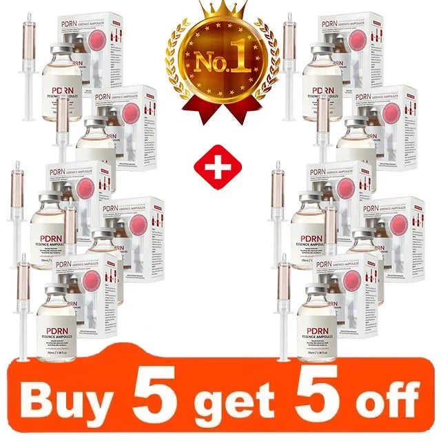 PDRN Collagen Peptide Ampoule Serum Revitalize Dull Skin Enhance Skin Glow Refine Surface Imperfections Moisturizing Repair Care