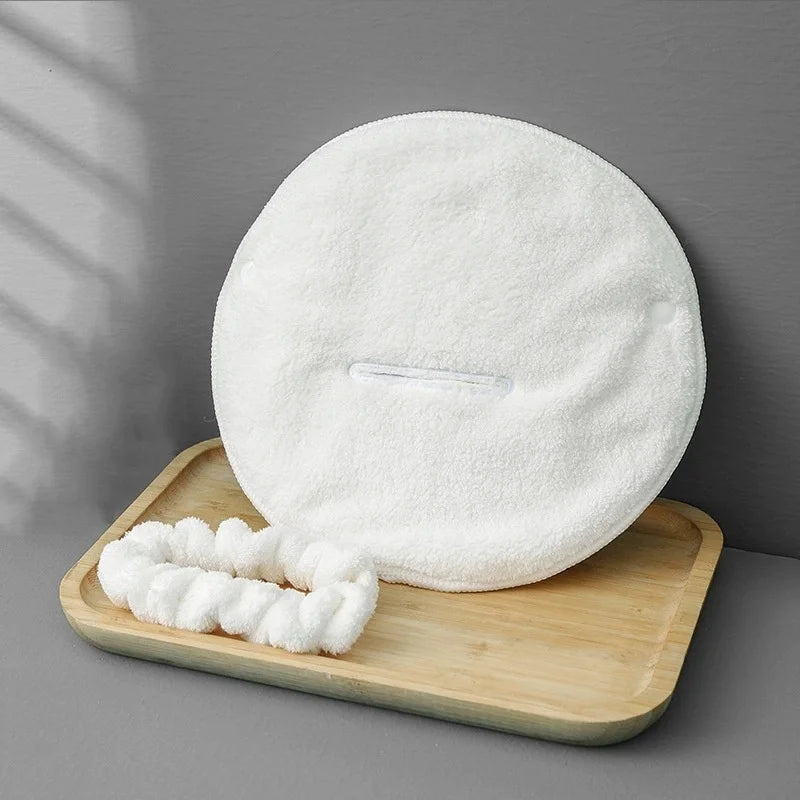 Hot Towel Mask Facial Wrap Reusable Facial Steamer for Hot and Cold Skin Care Moisturizing Facial Steamer
