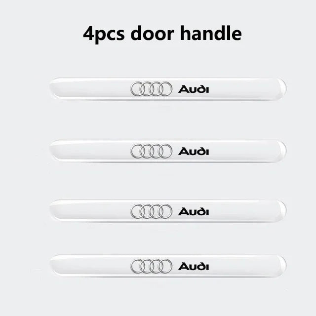 For Audi A4 B5 B6 A3 8P 8V 8L A5 A6 C6 C5 A1 A7 A8 Q2 Q3 TT Car Door Edge Anti Scratch Collision Protection Strip Stickers