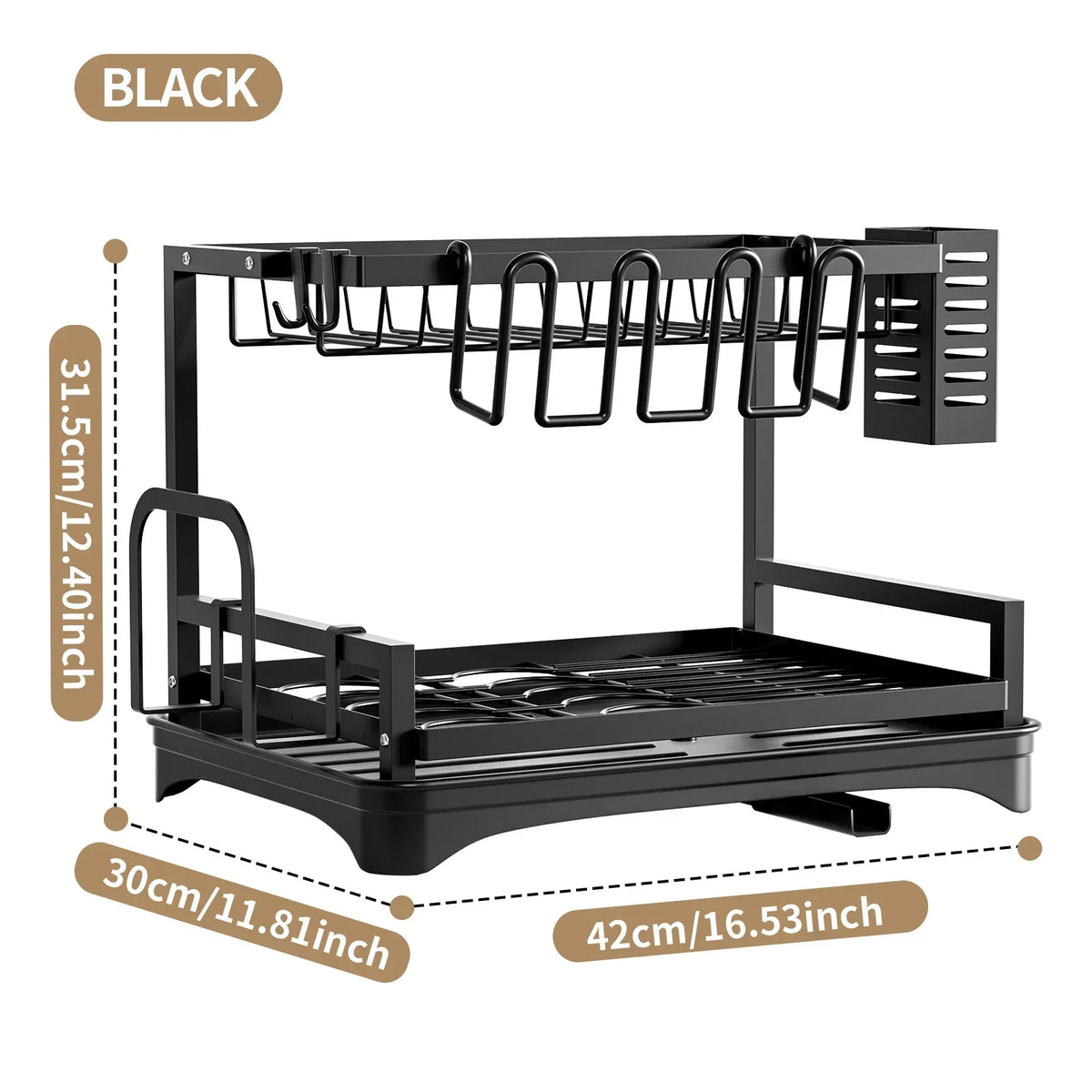 Large Dish Drying Rack