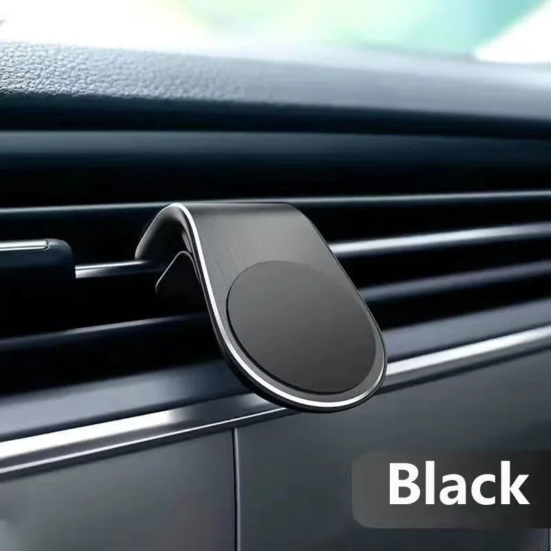 L-Type Universal Phone Holder in Car Phone Stand Magnetic Clip for Mount Car Magnetic Phone Holder Suit to All Model Cellphone