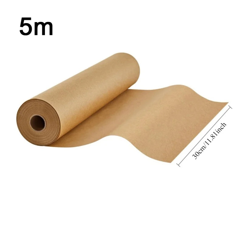 Parchment Paper Roll Non-stick Baking Bread Cake Cookie Egg Dart Paper Sheets For Cooking Grilling Steaming Baking Air Fryer