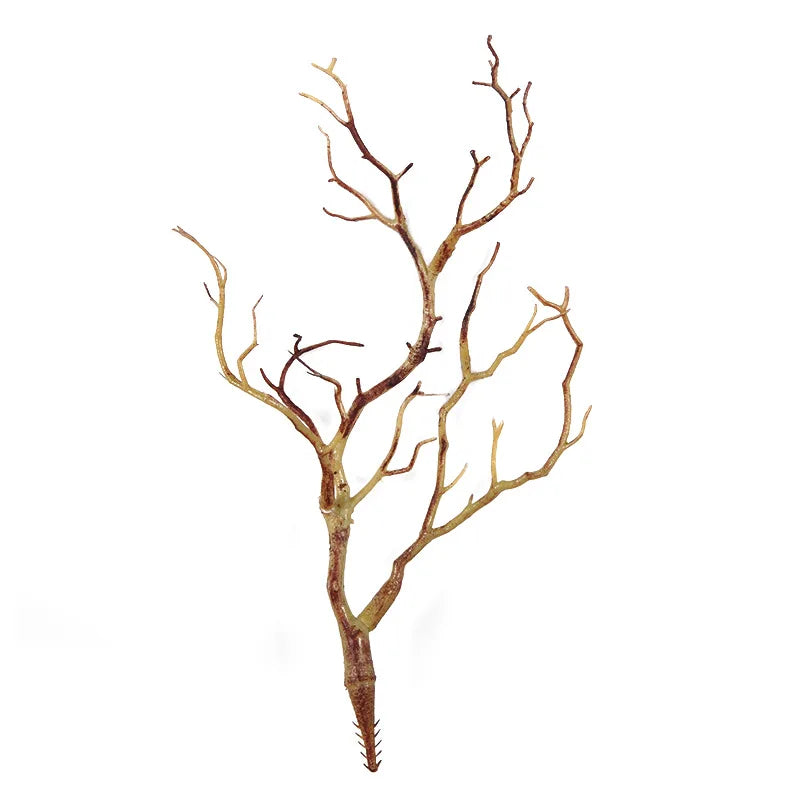 Simulated Small Tree Branches Plants Coral Antlers Living Room Christmas Ornaments DIY Plastic Accessories Decorative Shapes