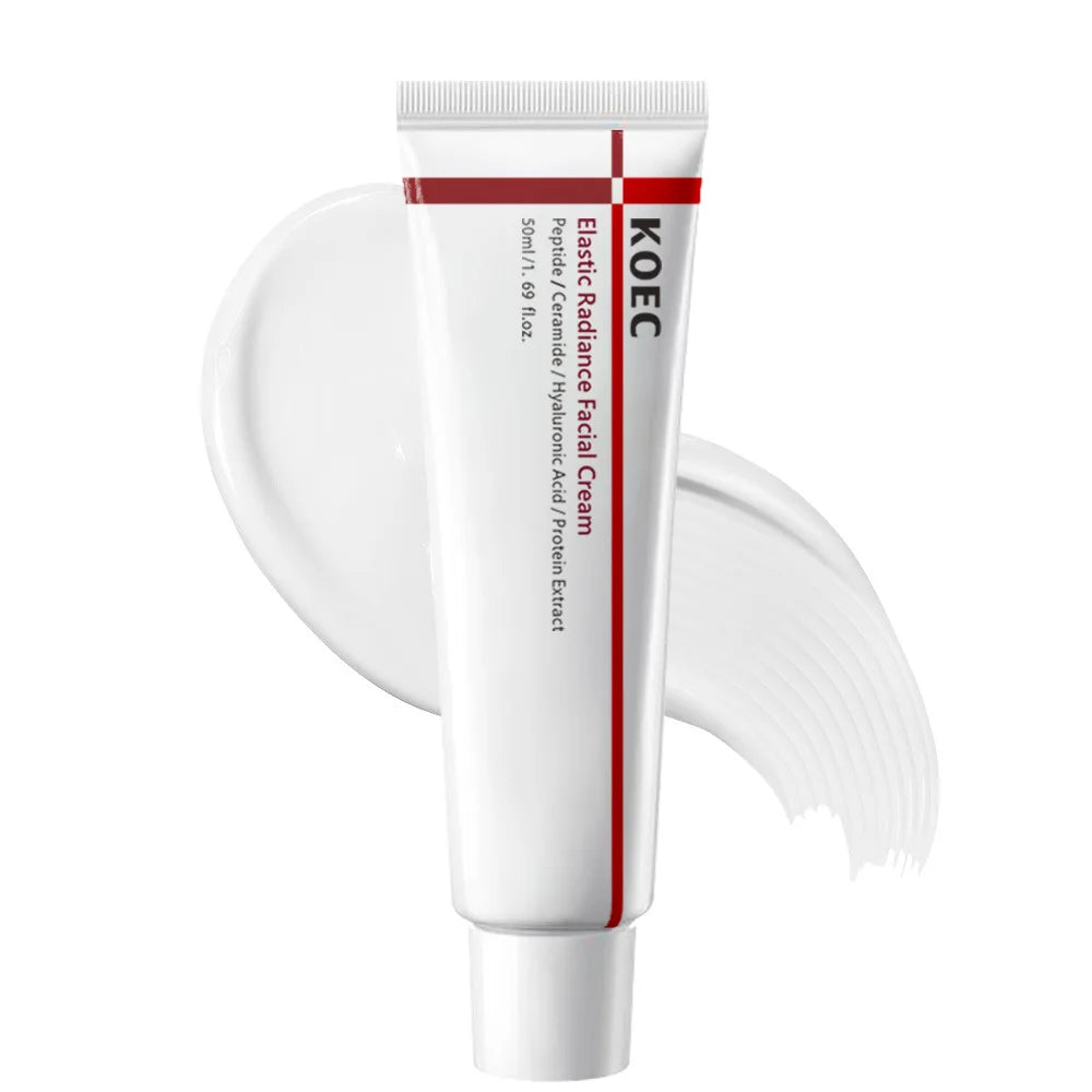 Centella Asiatica Madeca Cream Elastic Radiance Fast-Absorbing & Nourishing Cream, Reduces Wrinkles, Korean Skin Care