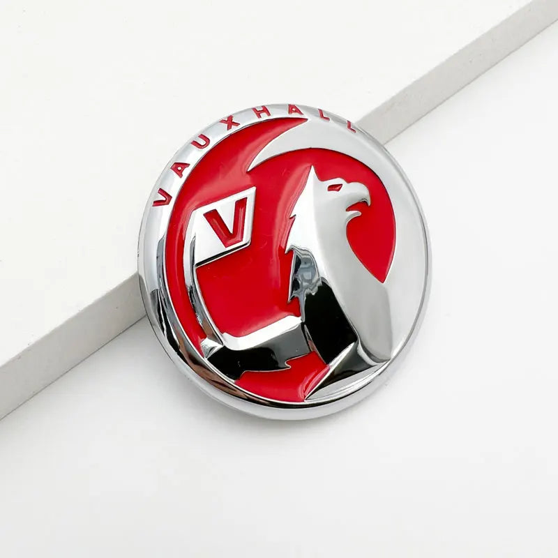 3D Metal Vauxhall Logo Car Fender Emblem Rear Tail Trunk Badge Stickers For Opel Corsa Mokka Astra Cascada Adam Insignia Meriva