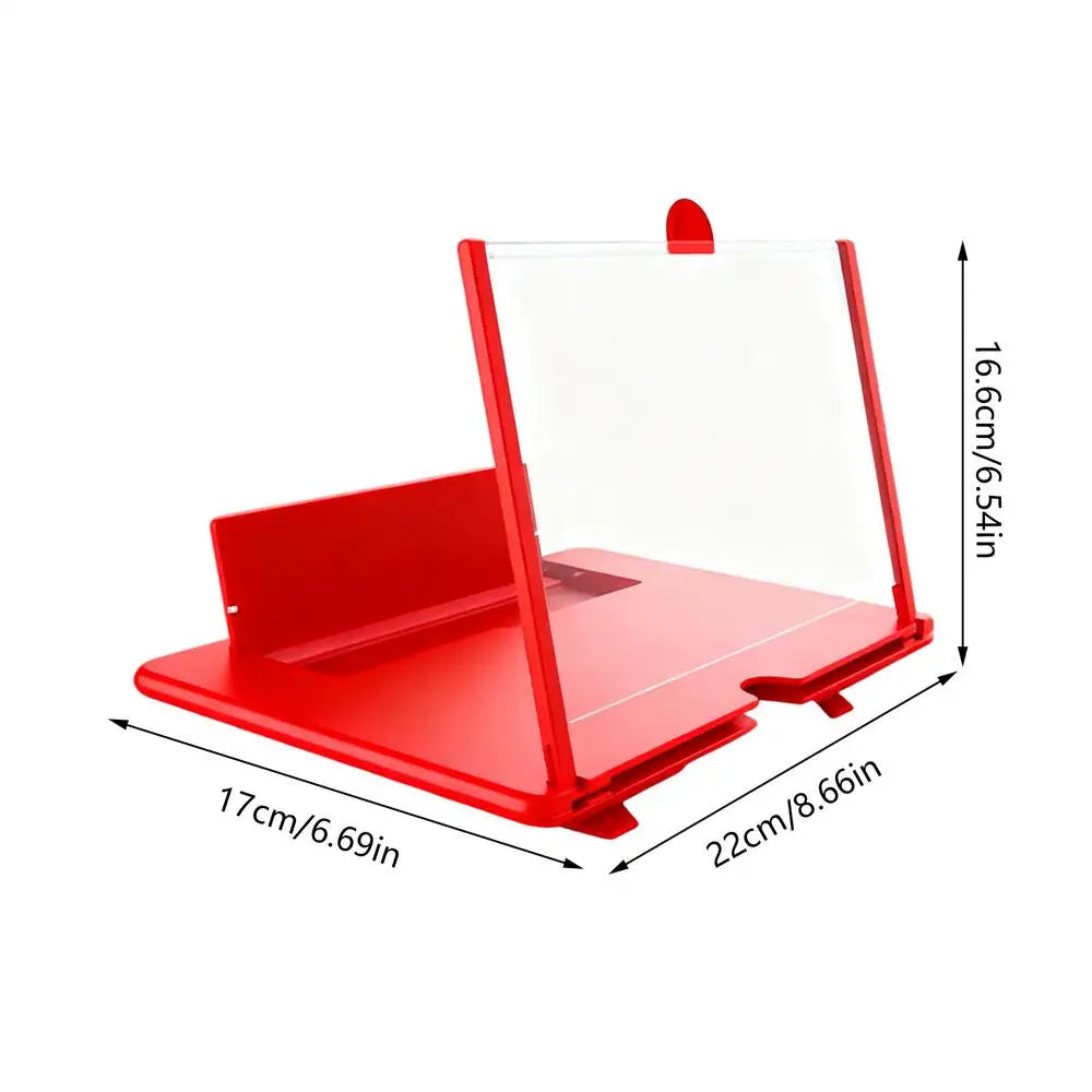 HD Multi functional Mobile Phone Screen Magnifier and Phone Holder Screen Video Amplifier Enlarged Screen Phone Stand