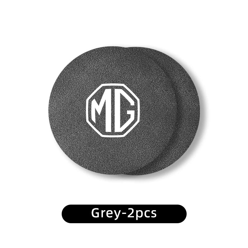 2PCS Car Coaster Cup Holder Anti-slip Accessories For MG Morris Garages 6 3 5 7 TF ZR ZS HS GS GT Hector RX5 RX8 350 550 Gundam