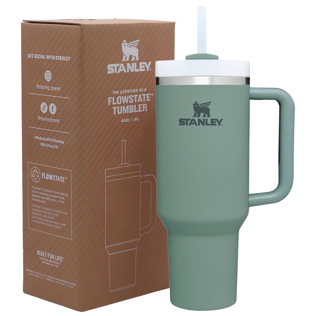Stanley Tumbler 40oZ With Handle and Straw