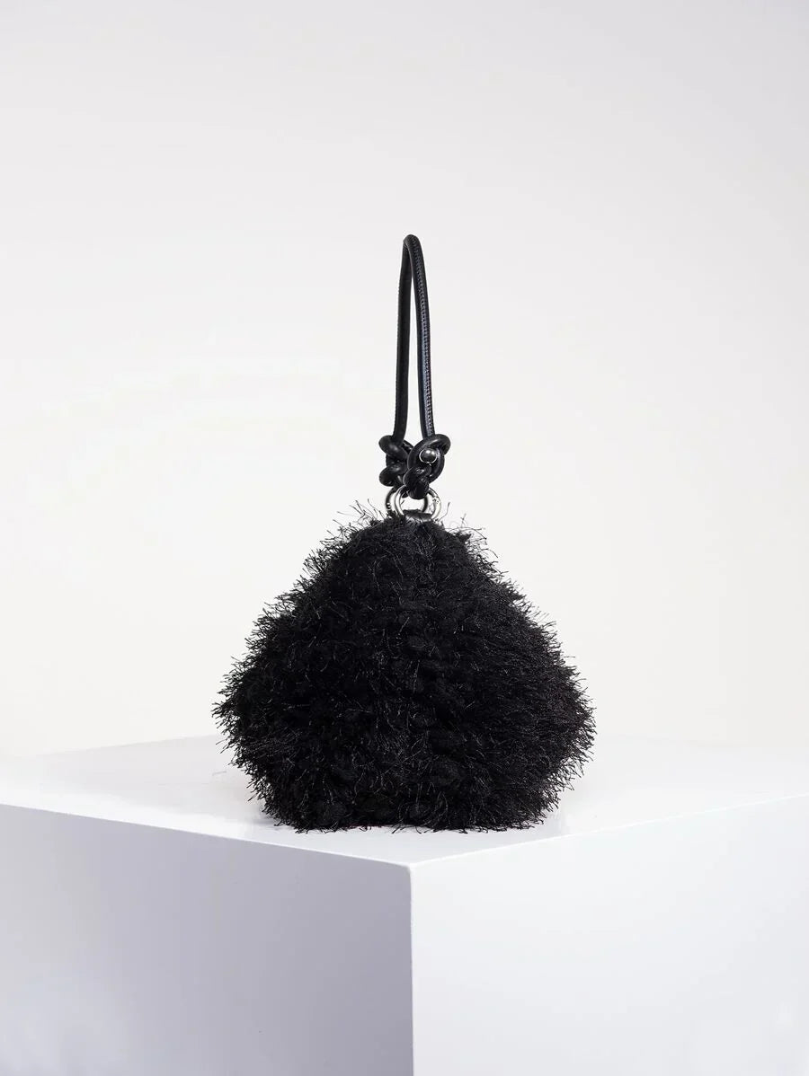 Random Pattern Shoulder Bag, Sequin Bag