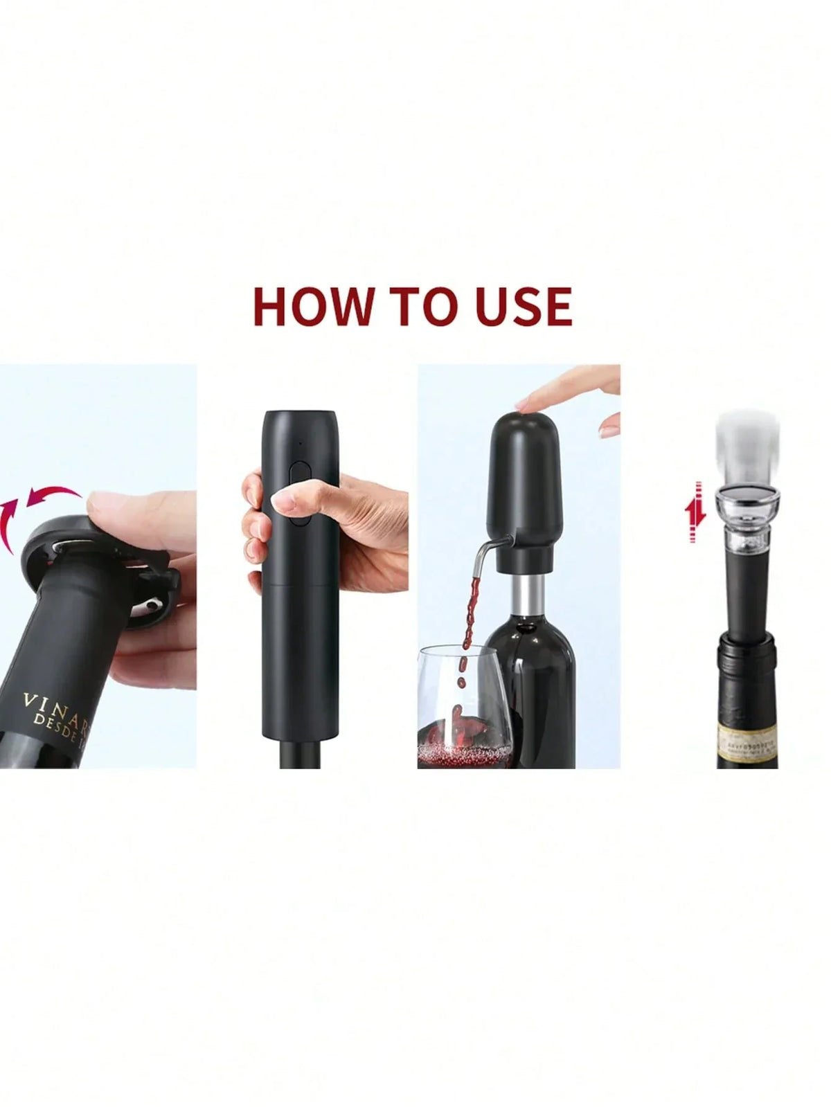CLITON Electric Wine Opener Set